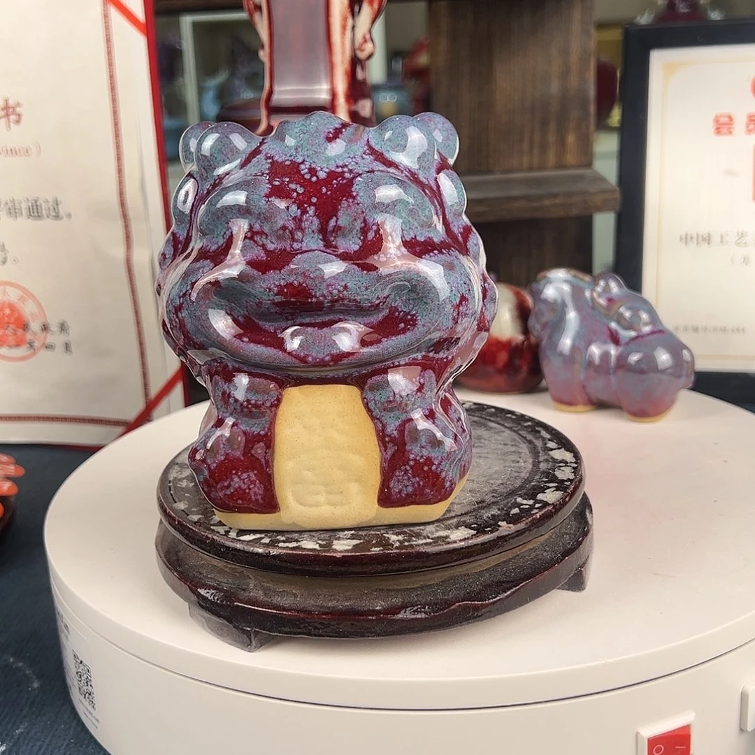 摆件郑家钧窑摆件