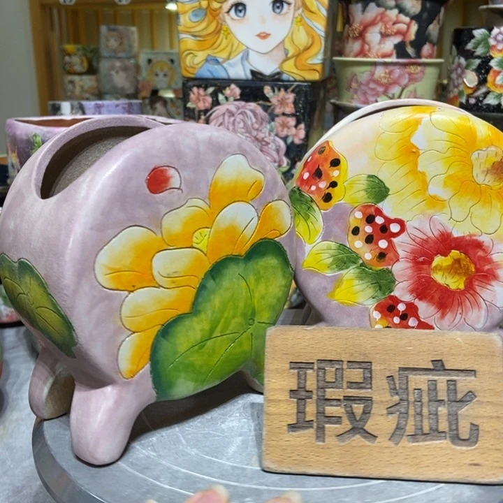 景德镇艺术手绘作品