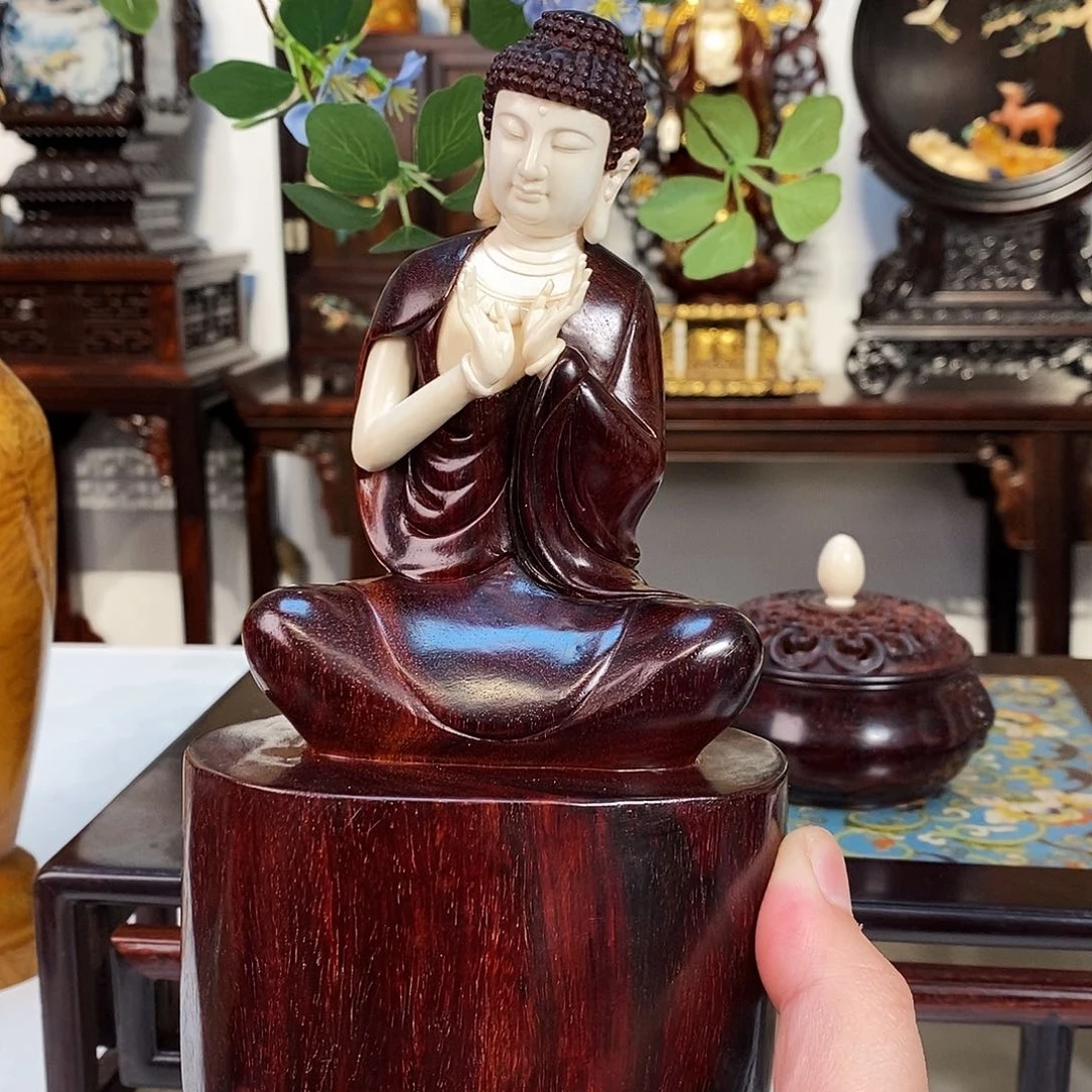 紫檀木类成套家具半**光小叶紫檀佛