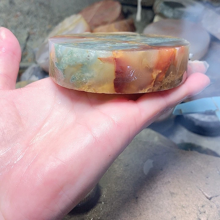 定制玛瑙宁**海定制手镯