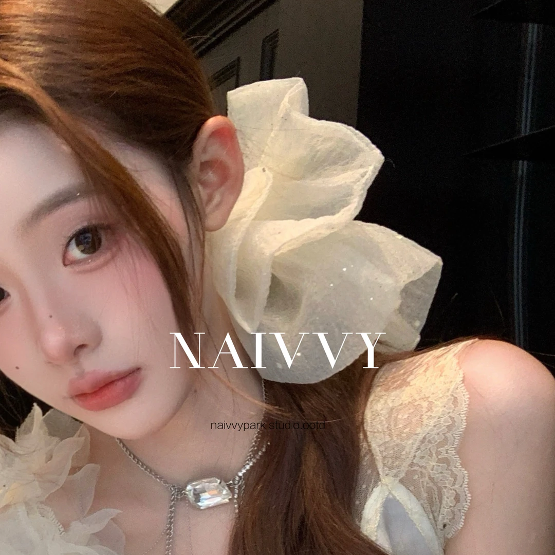 NAIVVY【贩梦星河】超仙法式小众气质设计感时尚ins百搭发圈