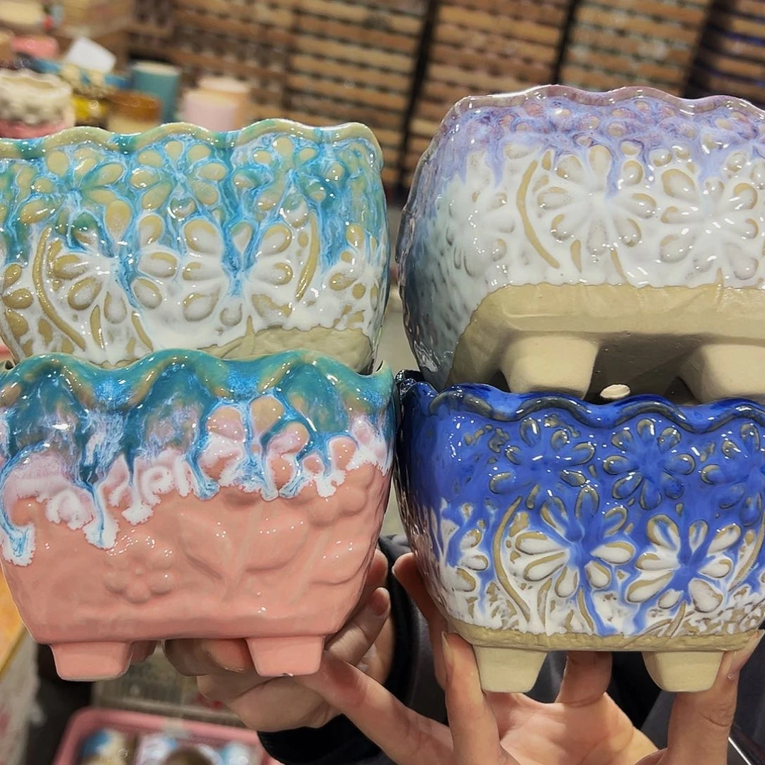 陶瓷口径13高度10 福利款多肉花盆