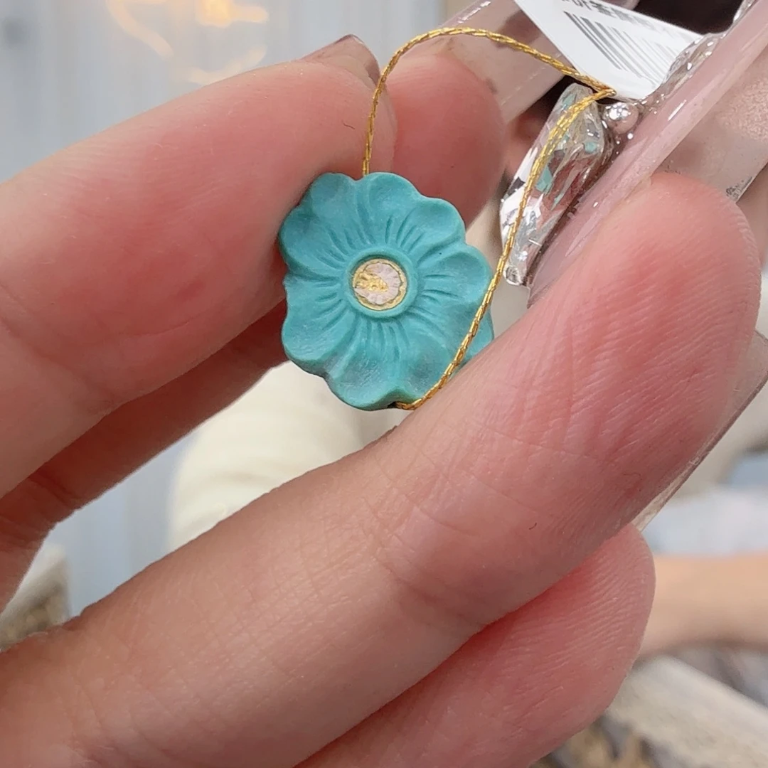 绿松石未镶嵌珠宝半成品