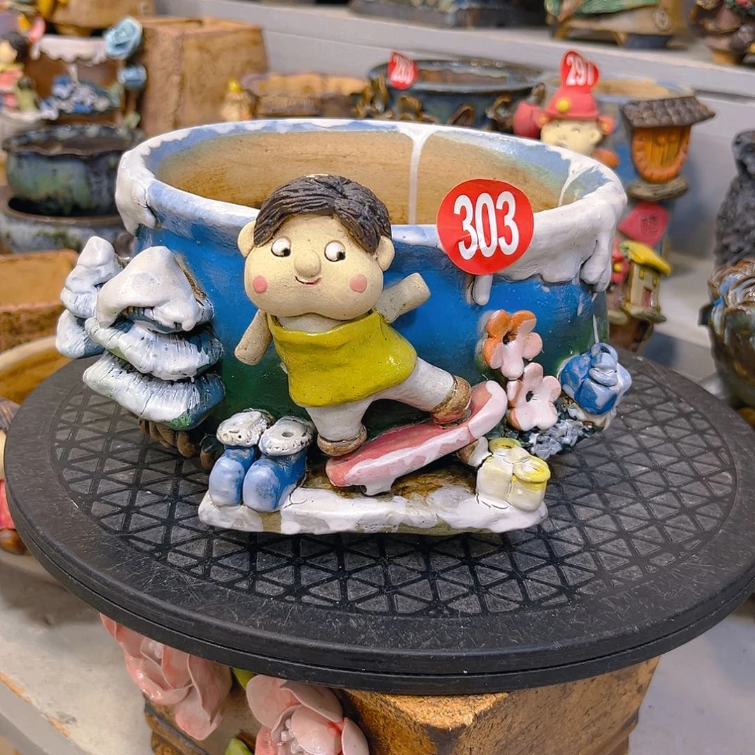 米*微瑕303 号陶然花器厂家直销