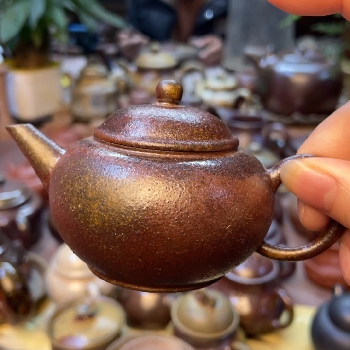 茶壶紫砂宜兴紫砂原矿泥料水上漂100