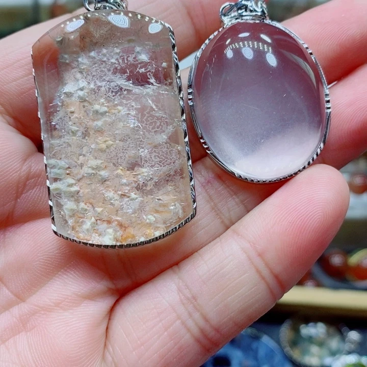 水晶颈饰未镶嵌月*水晶