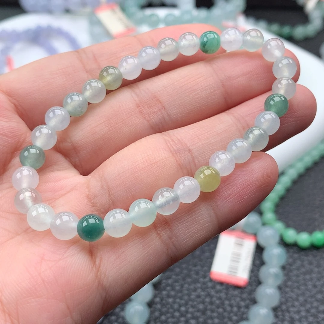 未镶嵌手链翡翠翡翠