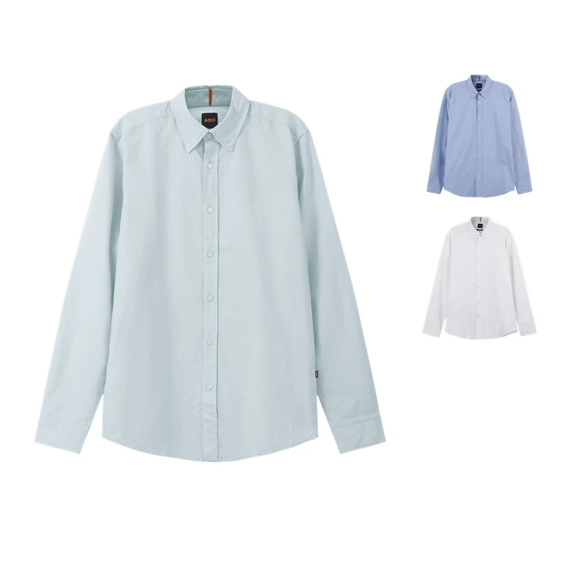 HugoBoss/雨果博斯 新品 男士休闲长袖衬衫 50489341