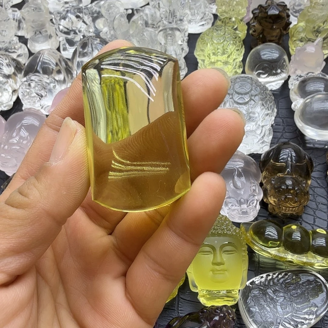 水晶颈饰未镶嵌吊坠