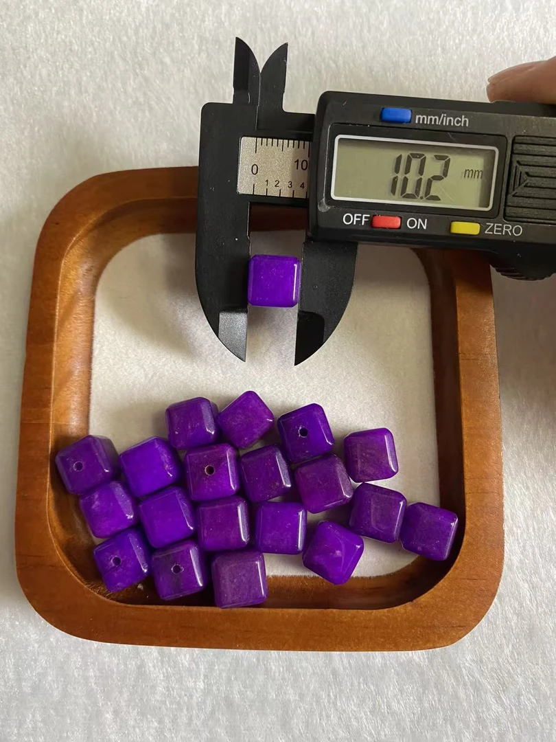 南非老矿料10mm丝绒玉化方糖单珠多样性发货