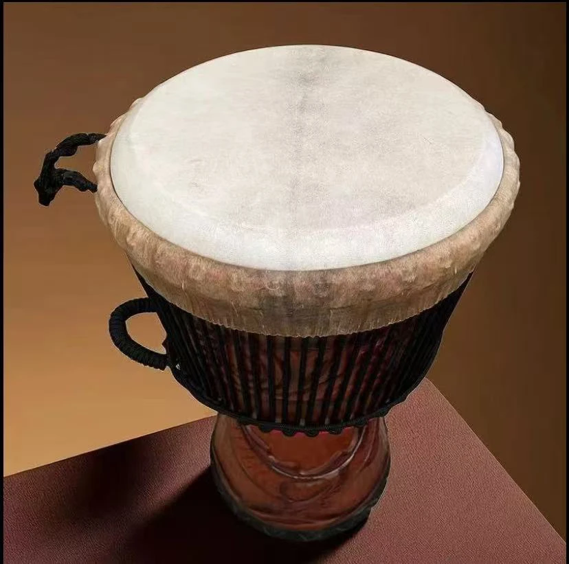非洲鼓精品大师鼓12寸可调音进口实木成人初学者专业版