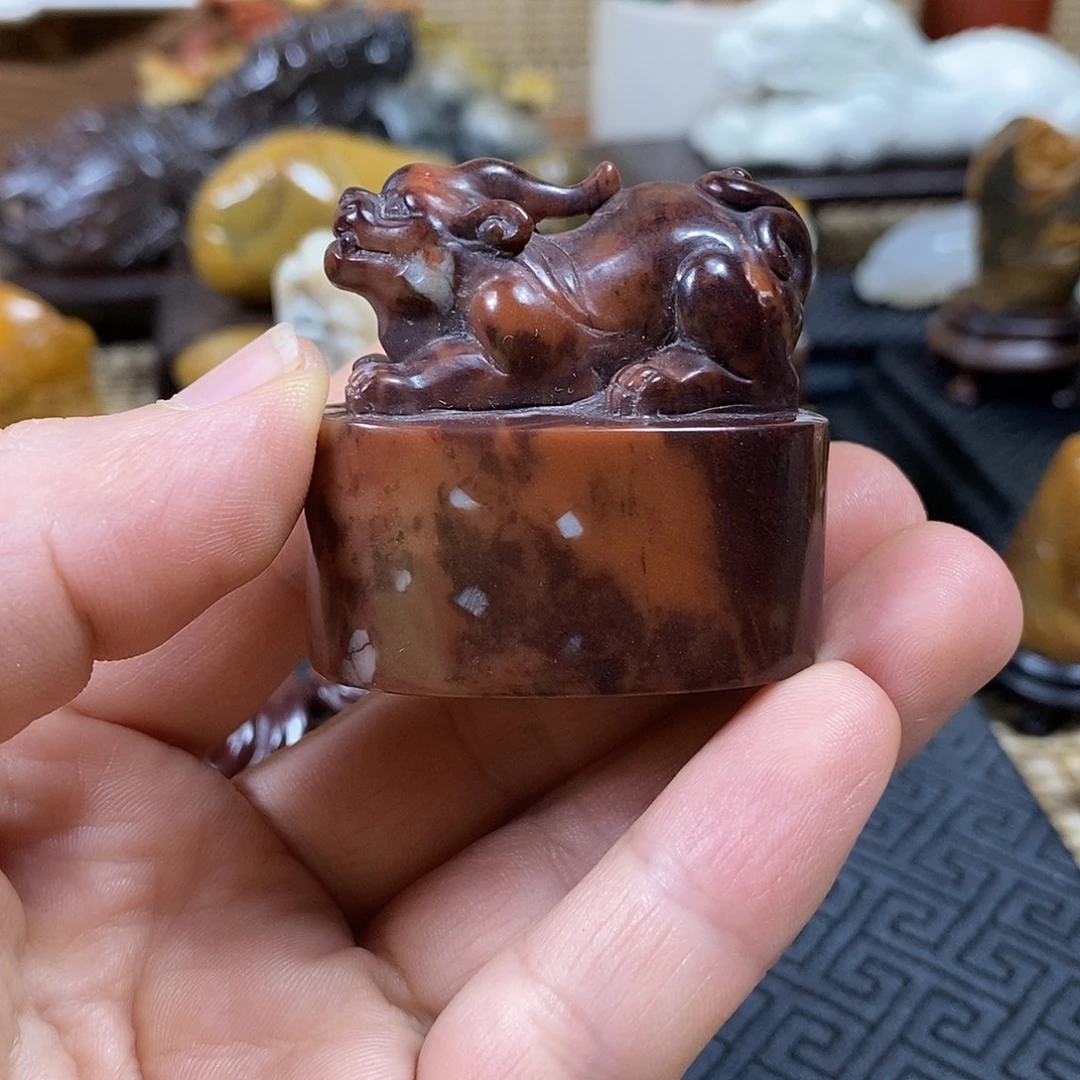 寿山石印石善伯尾