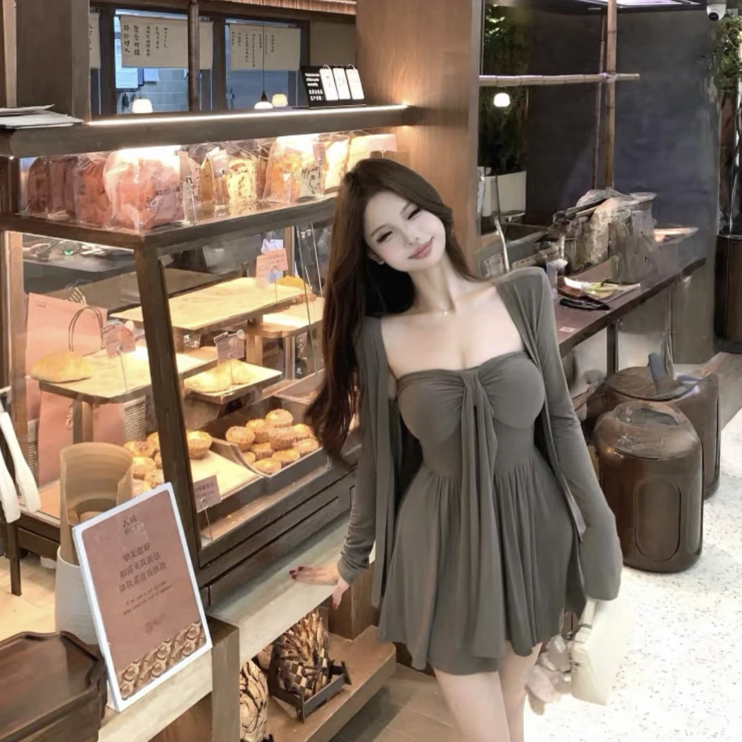 纯欲风温柔性格两件套