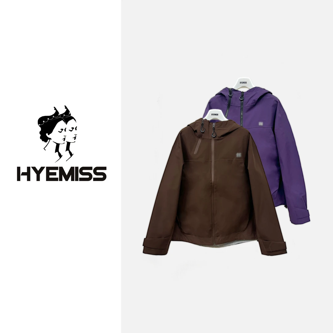 【小树】时尚休闲宽松舒适防风立领连帽冲锋衣风衣短外套JK250340