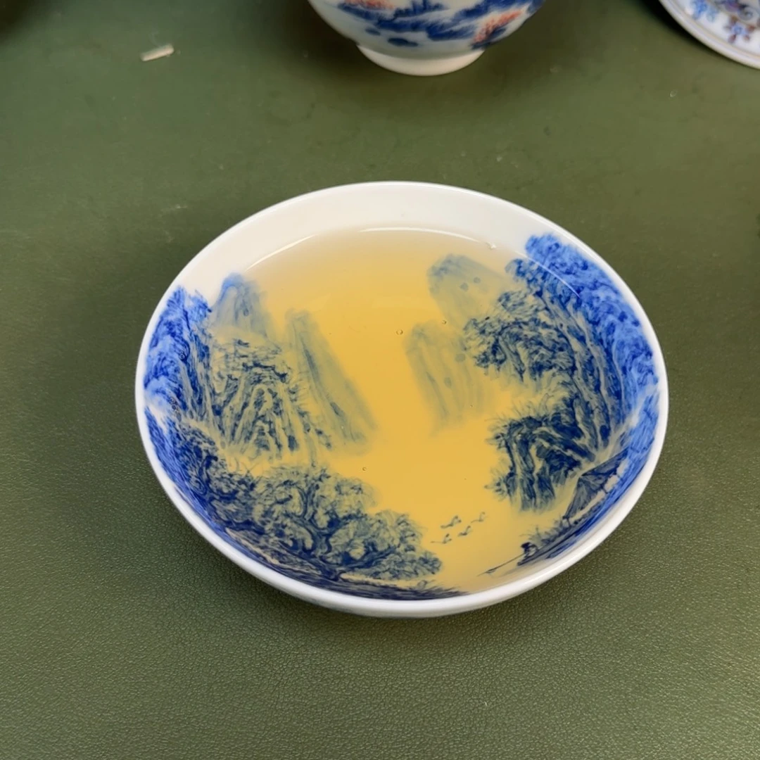 景德镇纯手绘茶具圆圆249