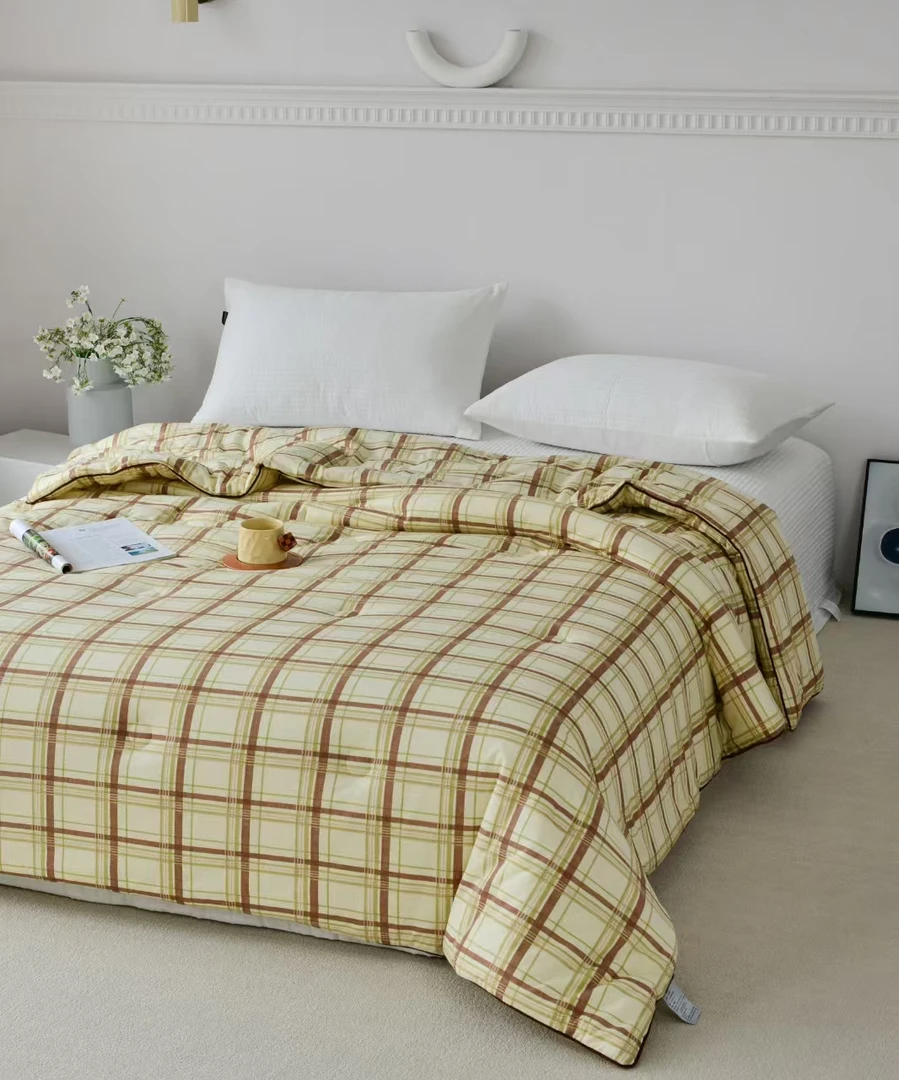 云柔蚕春秋被 200*230微瑕～G587 会起小毛球