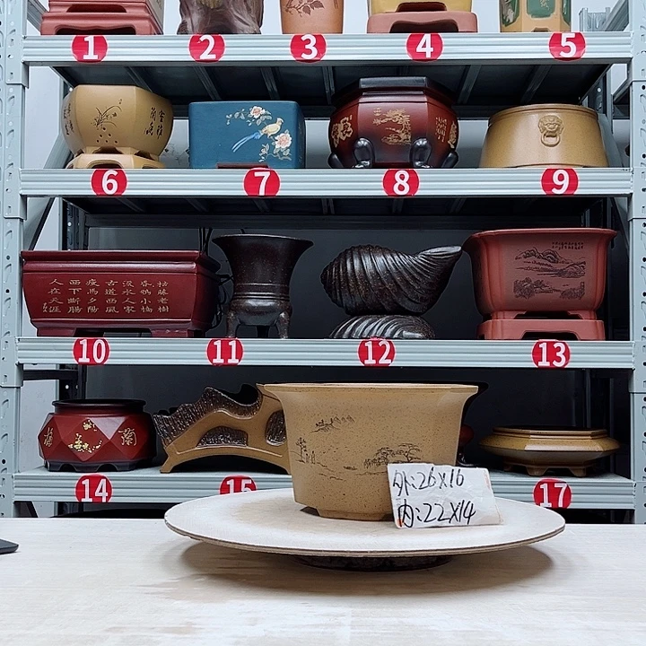 花盆紫砂紫砂花盆