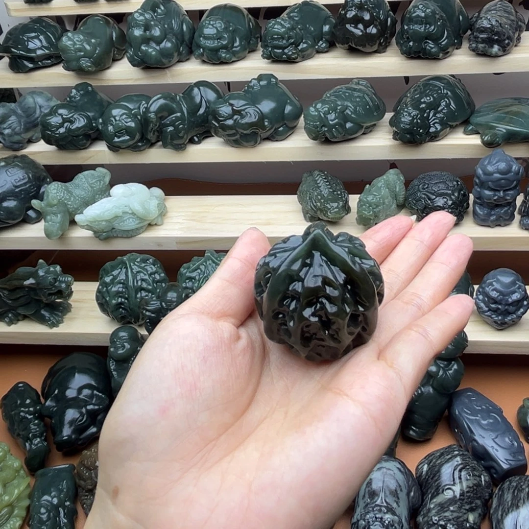 上***…和田玉未镶嵌挂件