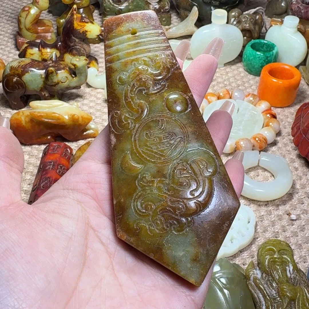 吊坠白玉菩提挂件