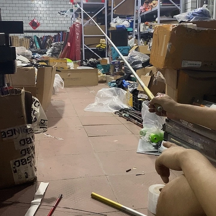 4.5米拼接鱼竿一根配节的不足米瑕疵介意不拍