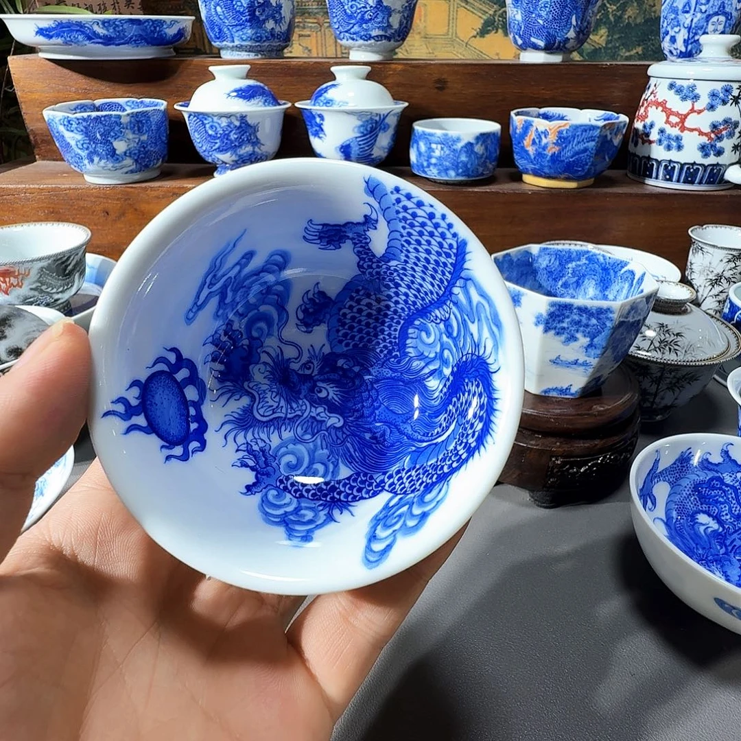 用***8泥塑主人杯手工手绘