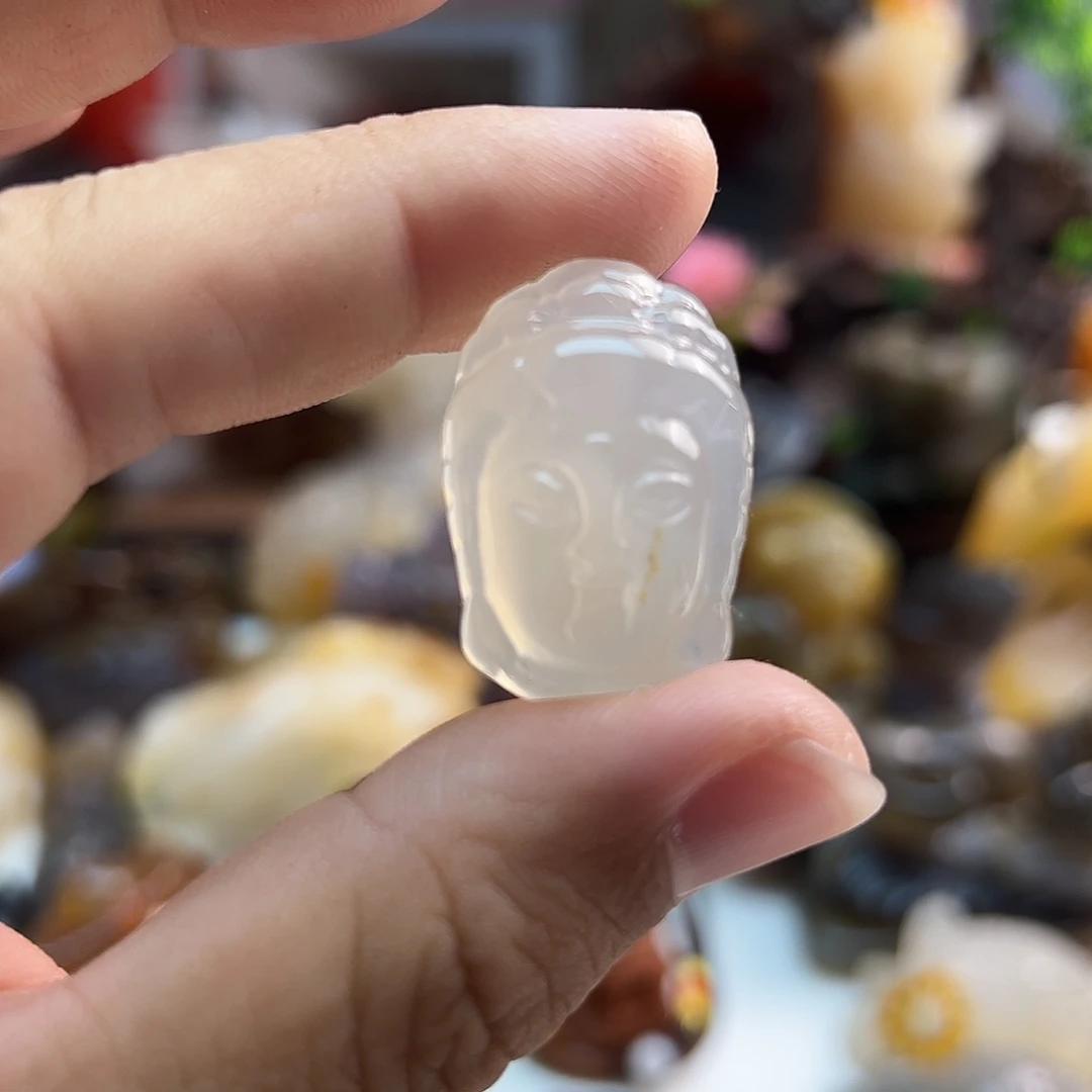 玛瑙/玉髓未镶嵌吊坠(不含链)