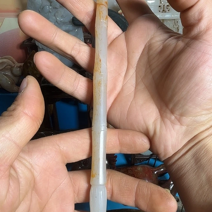 和田玉未镶嵌把件