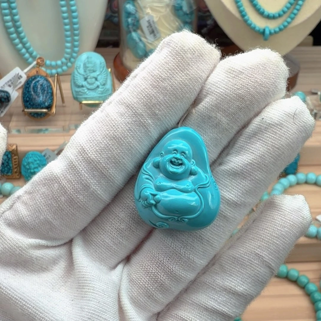 绿松石未镶嵌珠宝奇石