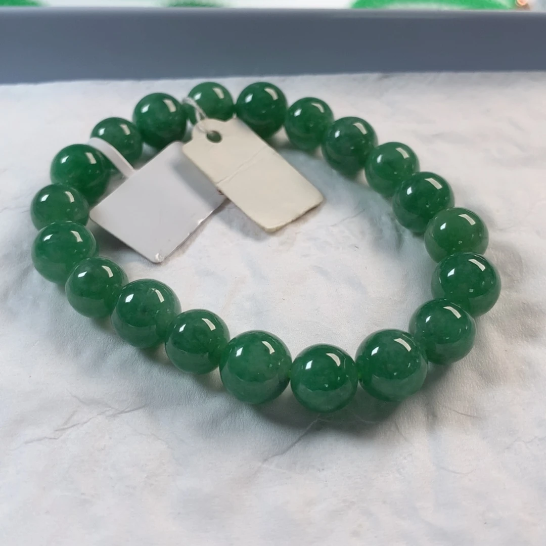 翡翠未镶嵌颈饰手串