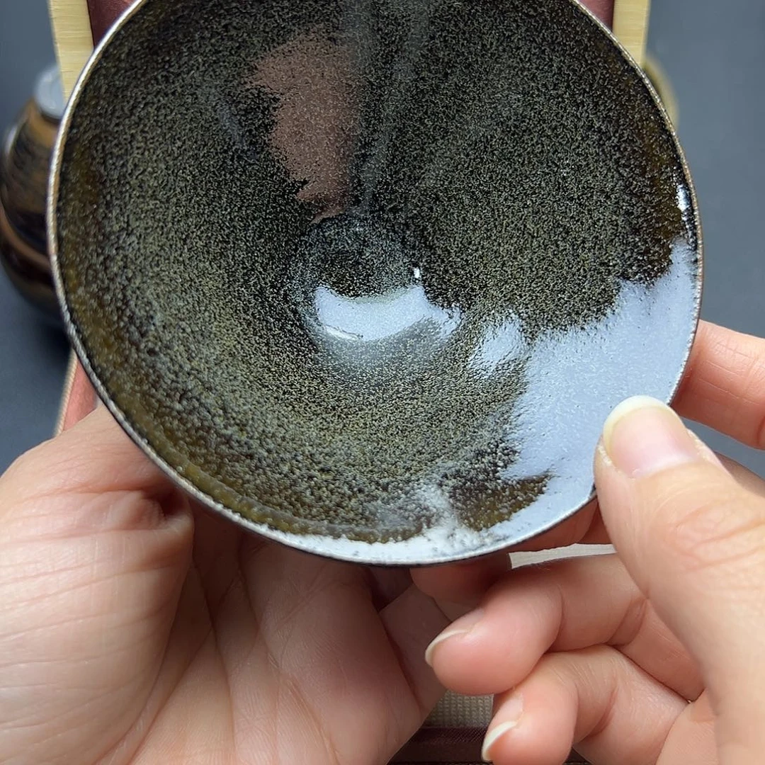 茶盏建窑建盏主人杯