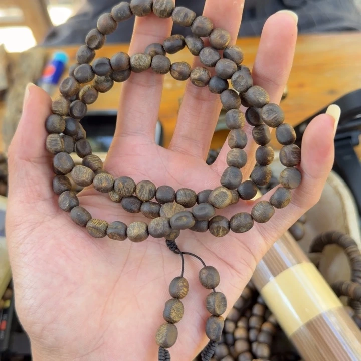 沉香碎屑沉香多圈沉水留疤紫奇26克多样性发一