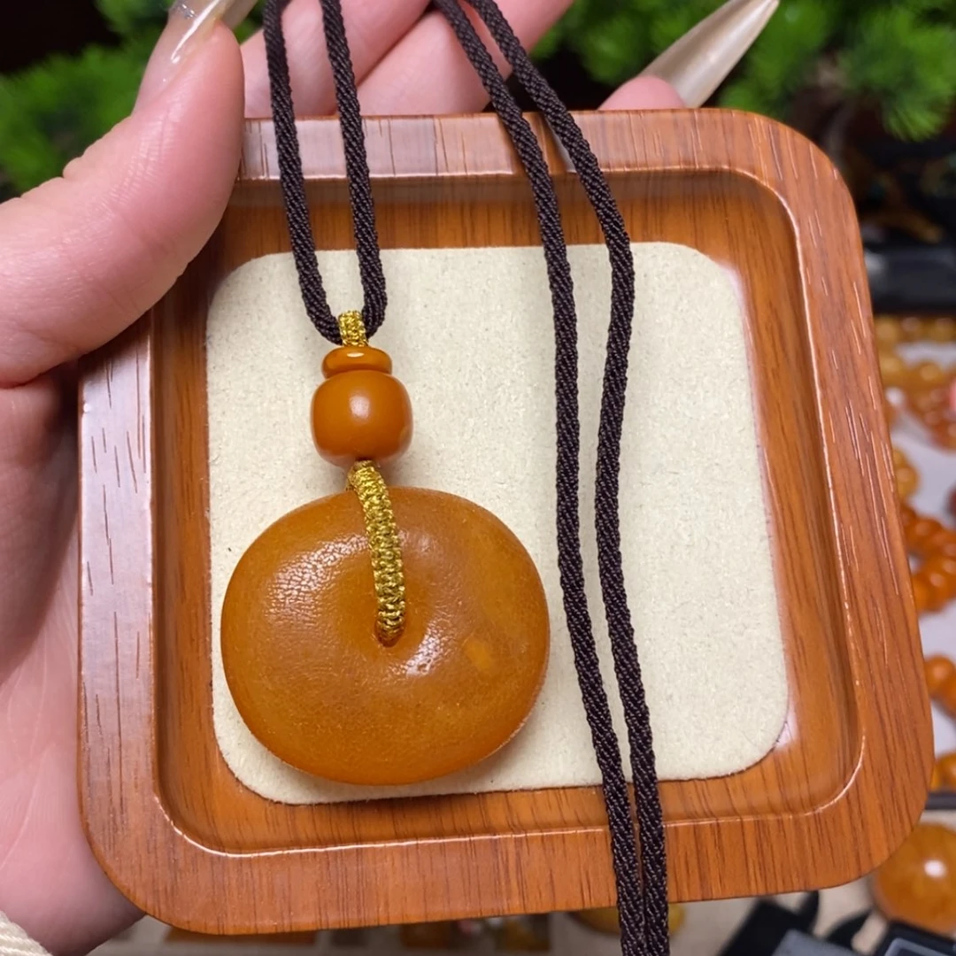 【闪购商品】蜜蜡颈饰未镶嵌项链