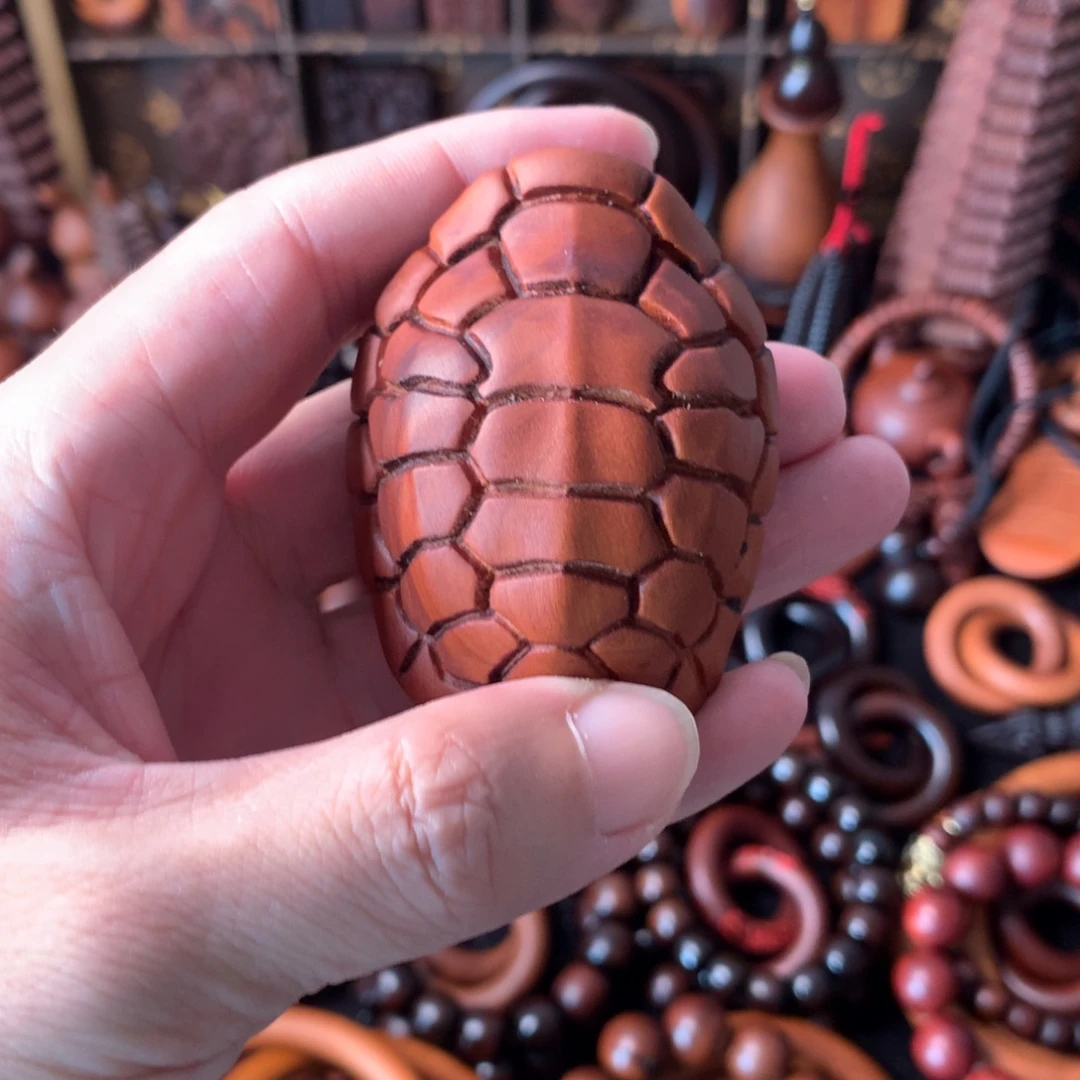 枣木枣木富甲天下手把件