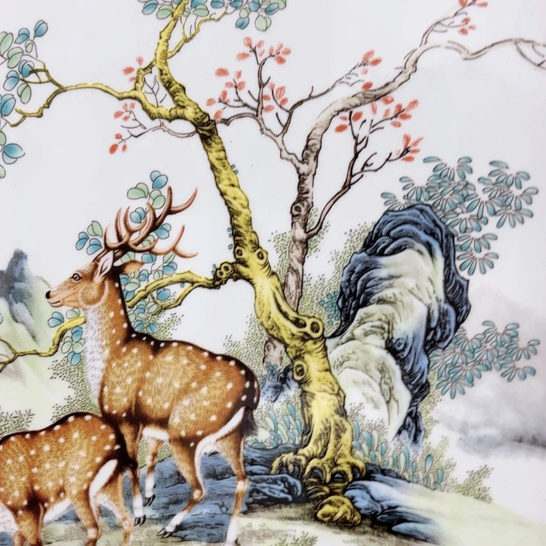 摆件景德镇陶瓷瓷板画