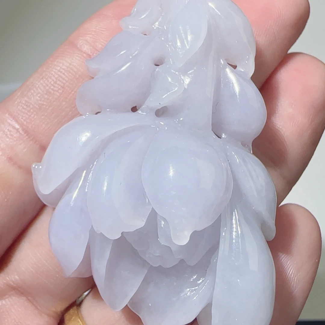 翡翠未镶嵌颈饰纯天然缅甸a货翡翠