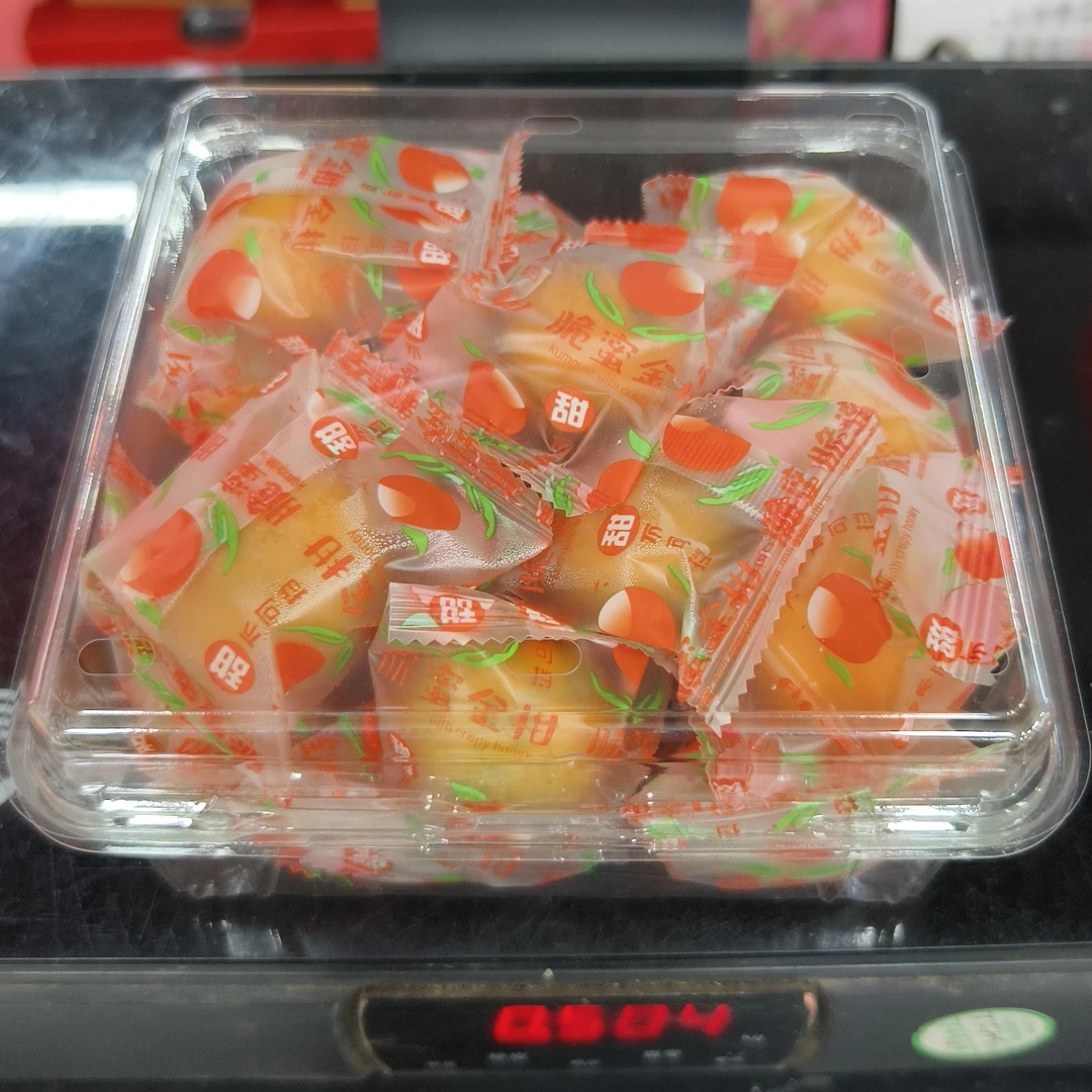 脆皮金桔一盒500g。28元