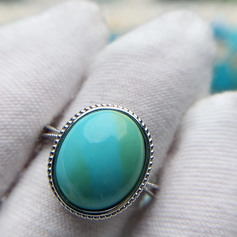 【闪购商品】绿松石配饰银S925镶嵌百*汇