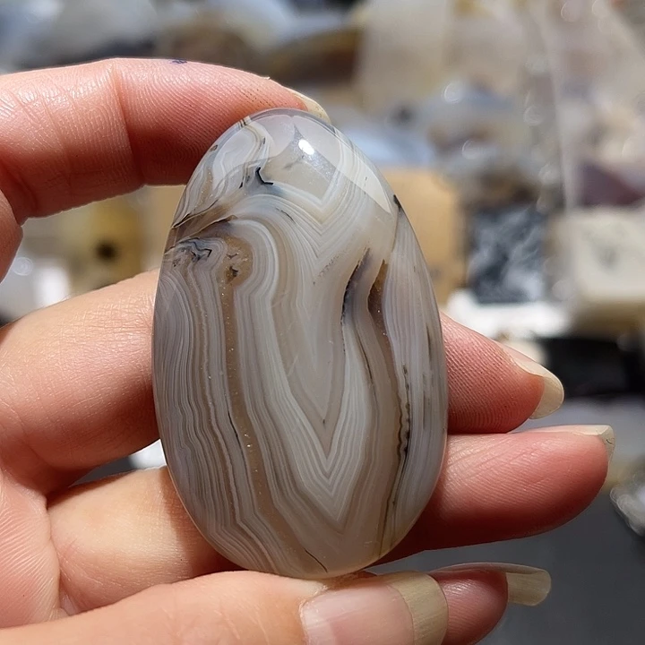 玛瑙/玉髓未镶嵌吊坠(不含链)