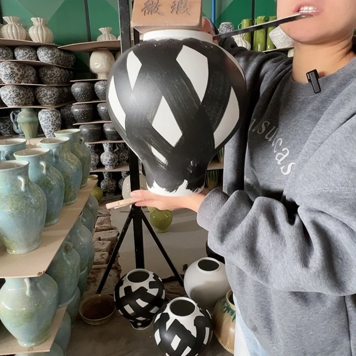 陶摆件景德镇陶瓷花瓶瑕疵专场