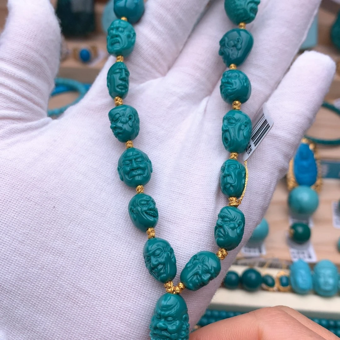 绿松石未镶嵌珠宝奇石