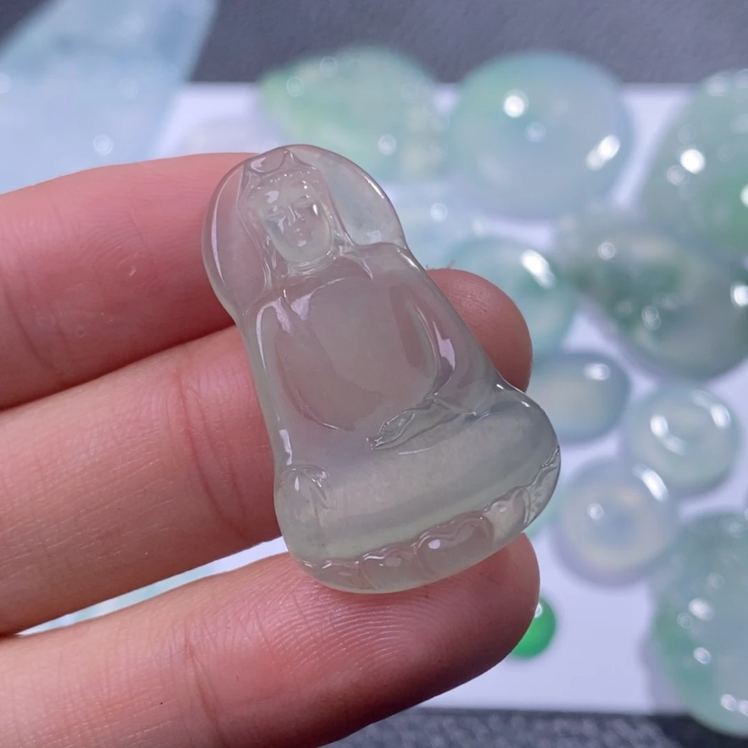 翡翠未镶嵌颈饰缅甸翡翠