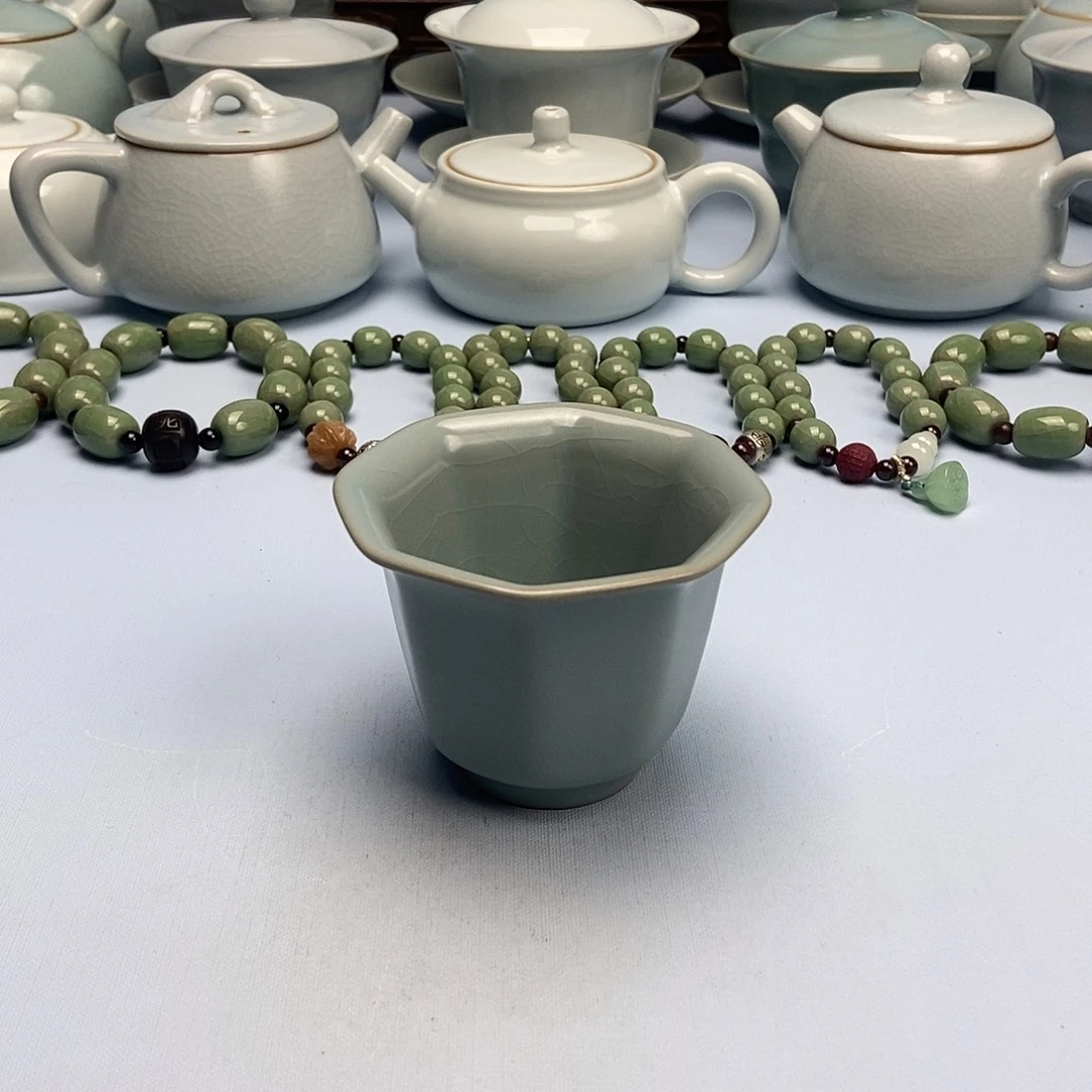 杯微微瑕仿古我八方杯原矿原釉原产地