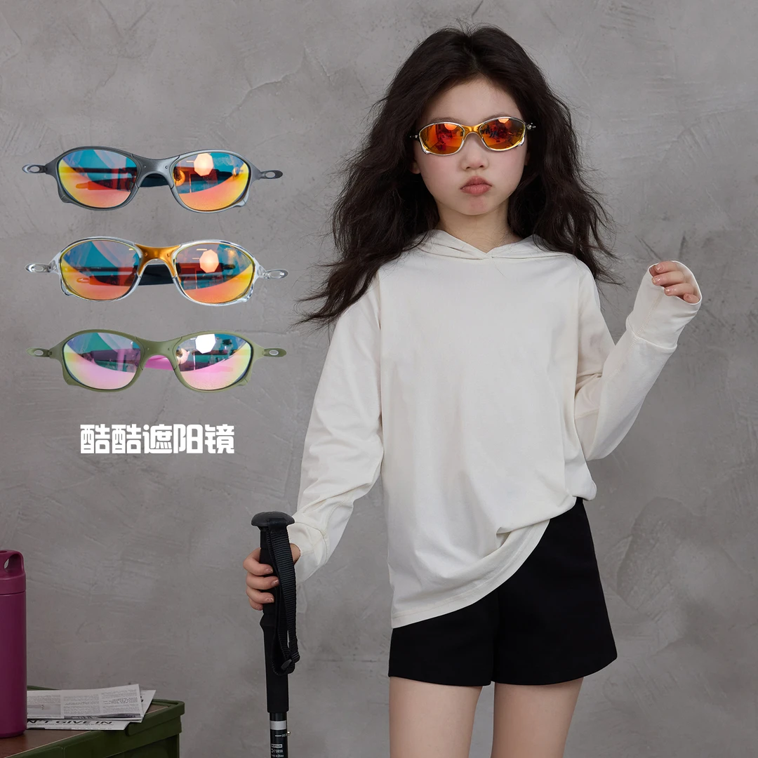 Y2K炫彩太阳镜欧美时尚百搭墨镜防紫外线眼镜