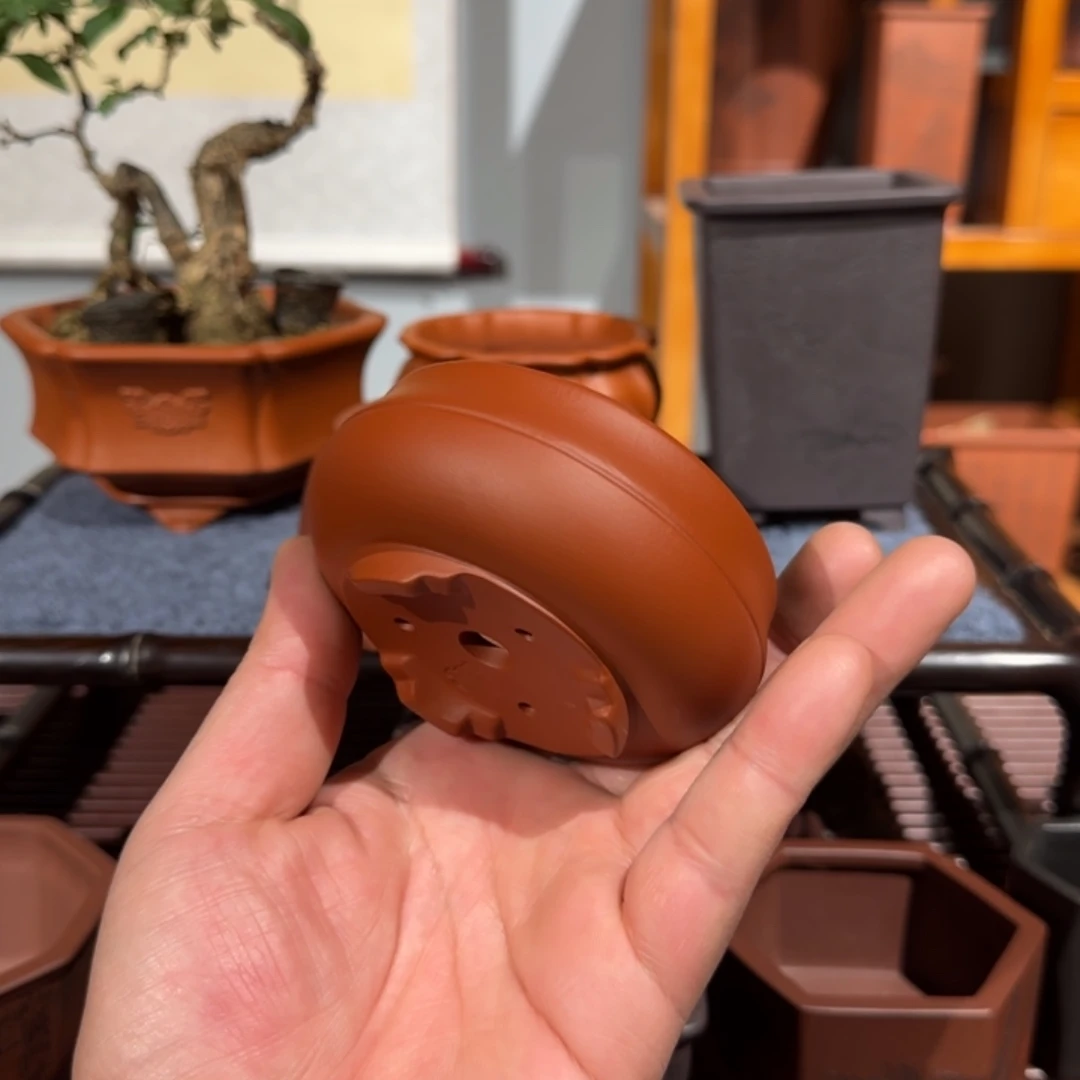 紫砂花盆原矿紫砂