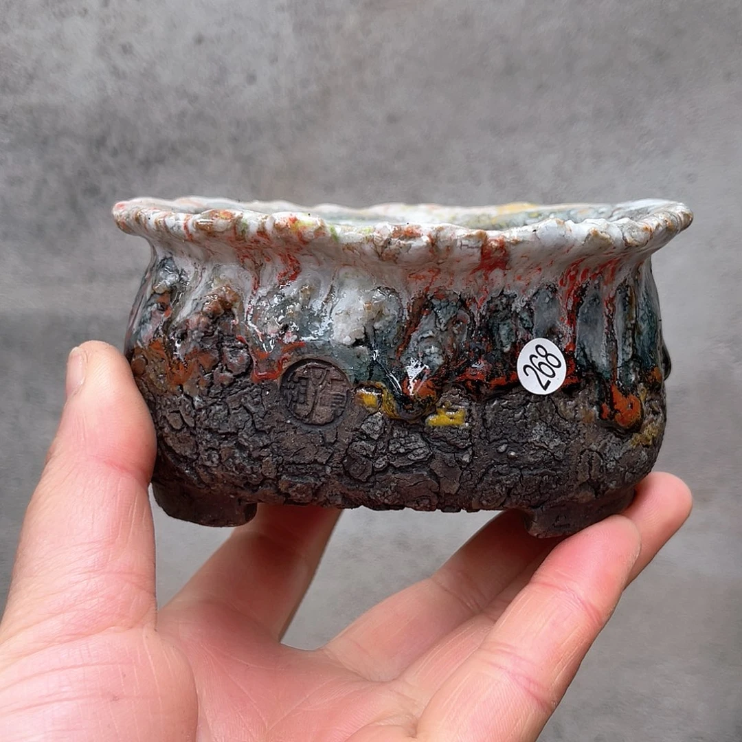 红陶内口长8.5宽6外高5