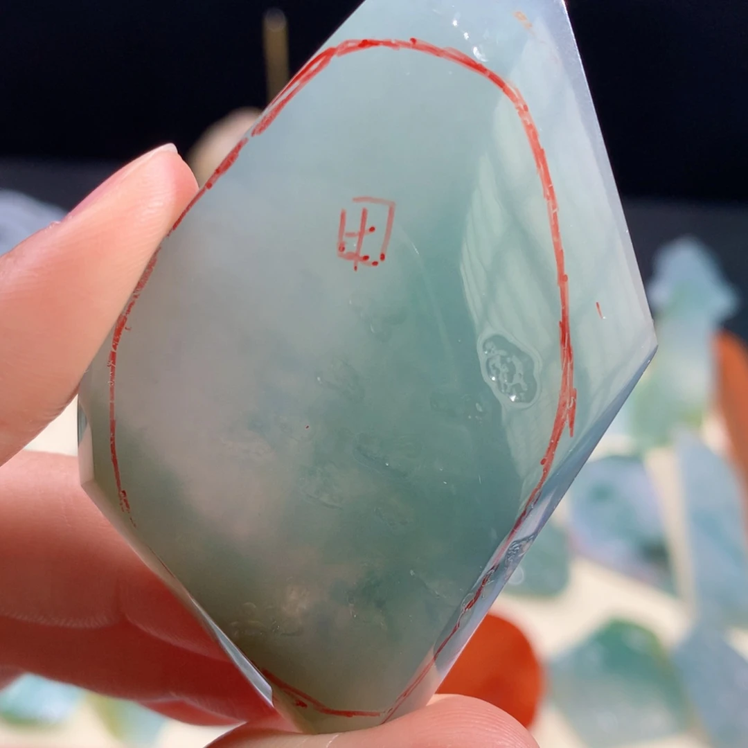 定制翡翠未镶嵌天然缅甸翡翠包工包料