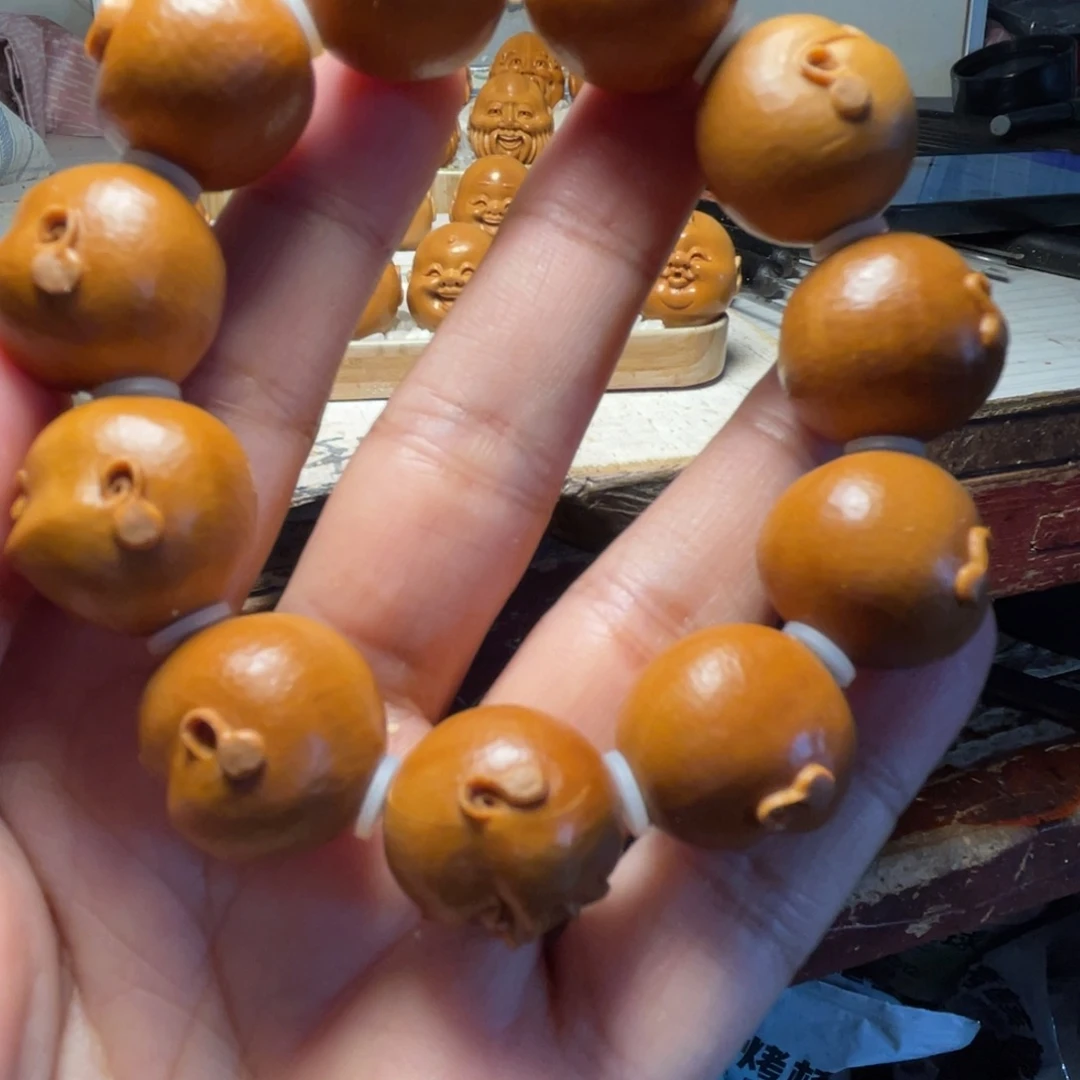 凯***凯橄榄核手串/手链特价返油十分开心