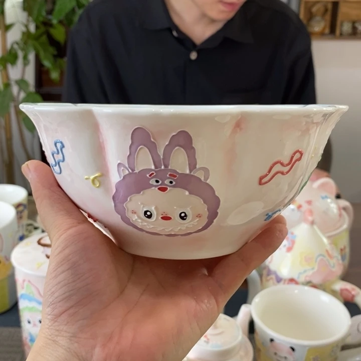 瓷片C****Y景德镇釉下彩手绘