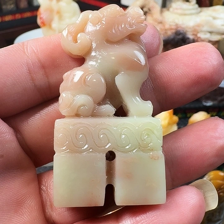 寿山石寿山善伯绿