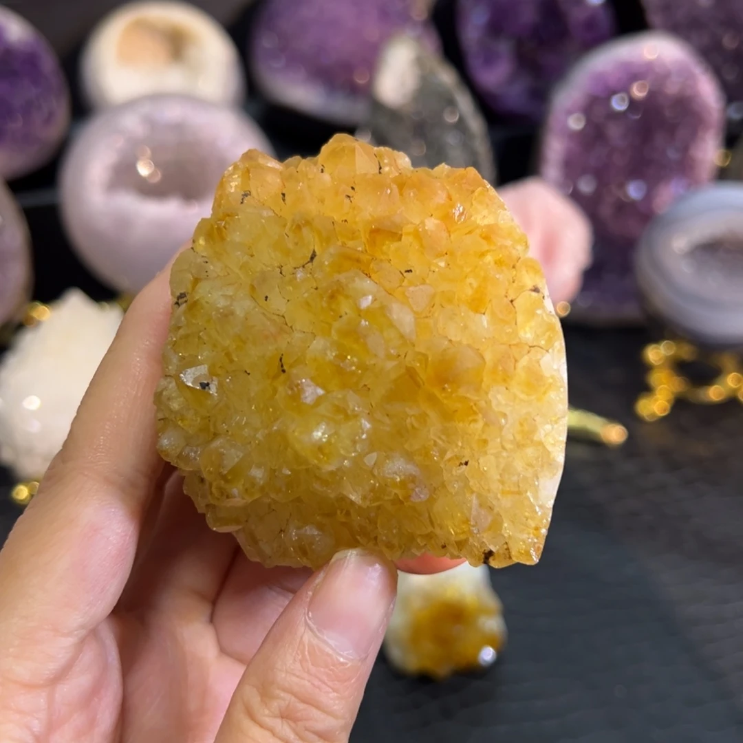 珠宝半成品银S925镶嵌紫晶6